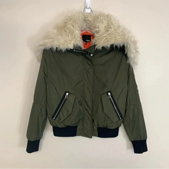 Wilfred Free Green Winter Jacket Bomber XS - Picture 1 of 13